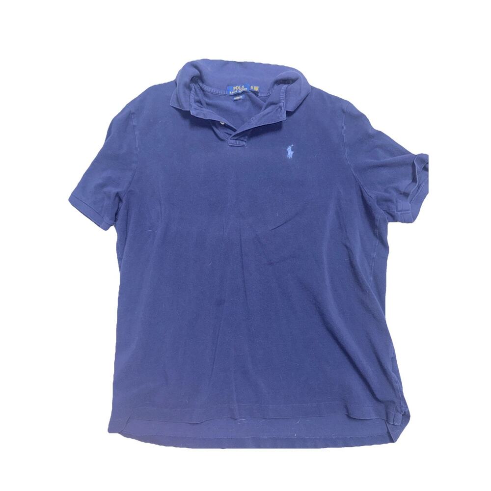 polo ralph lauren men’s Blue Polo Size Xl Navy (L36)